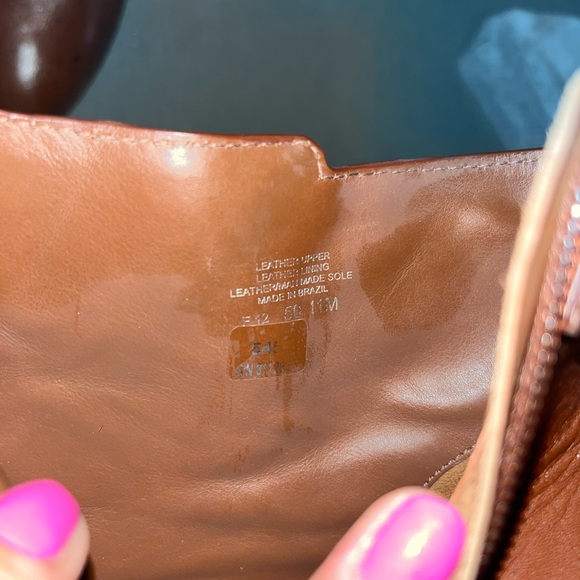 Tory Burch Brown Leather Booties - Picture 7 of 7